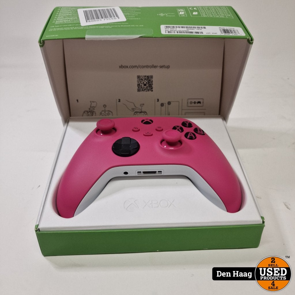 Microsoft Xbox Wireless Controller Deep Pink | Nieuwstaat, Spelcomputers en Games, Spelcomputers | Xbox Original, Microsoft, Gebruikt