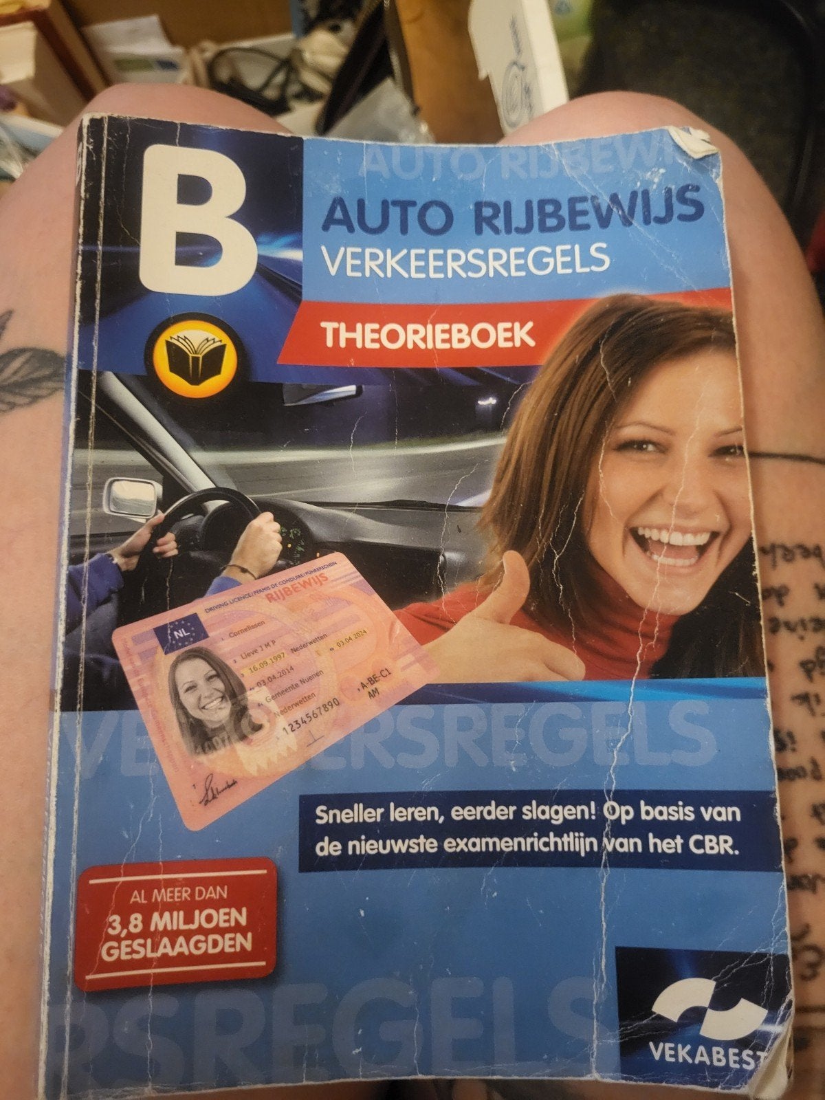 Vekabest Auto Rijbewijs Theorieboek B Verkeersregels, Boeken, Studieboeken en Cursussen, Ophalen of Verzenden, Gelezen, Overige niveaus