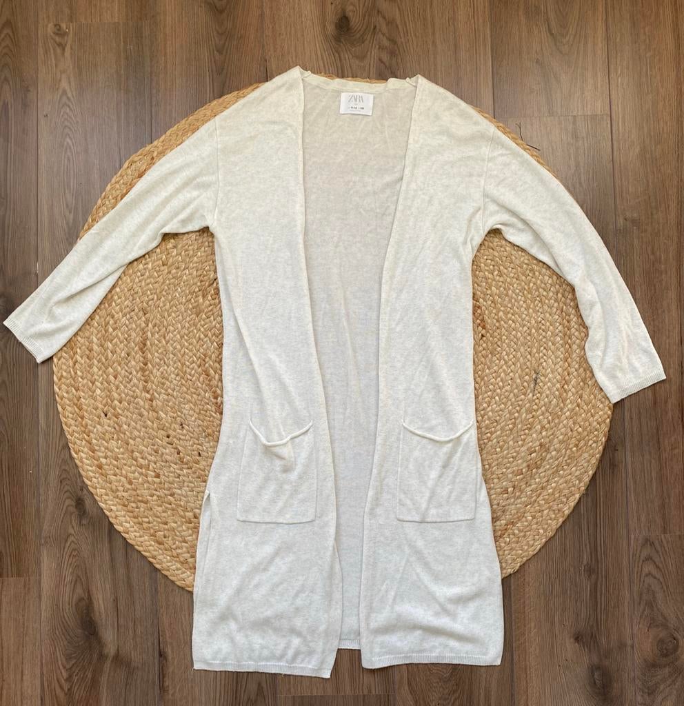 Lang vest Zara maat 152 (S), Kleding | Dames, Truien en Vesten, Zo goed als nieuw, Maat 34 (XS) of kleiner, Ophalen of Verzenden