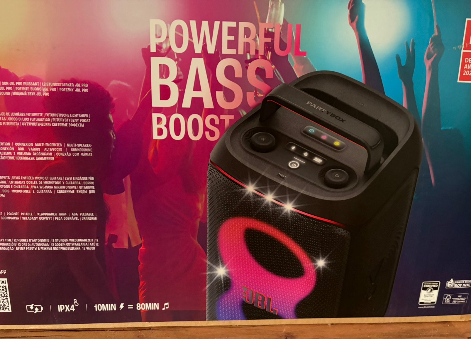 Jbl partybox 120, Ophalen, Zo goed als nieuw