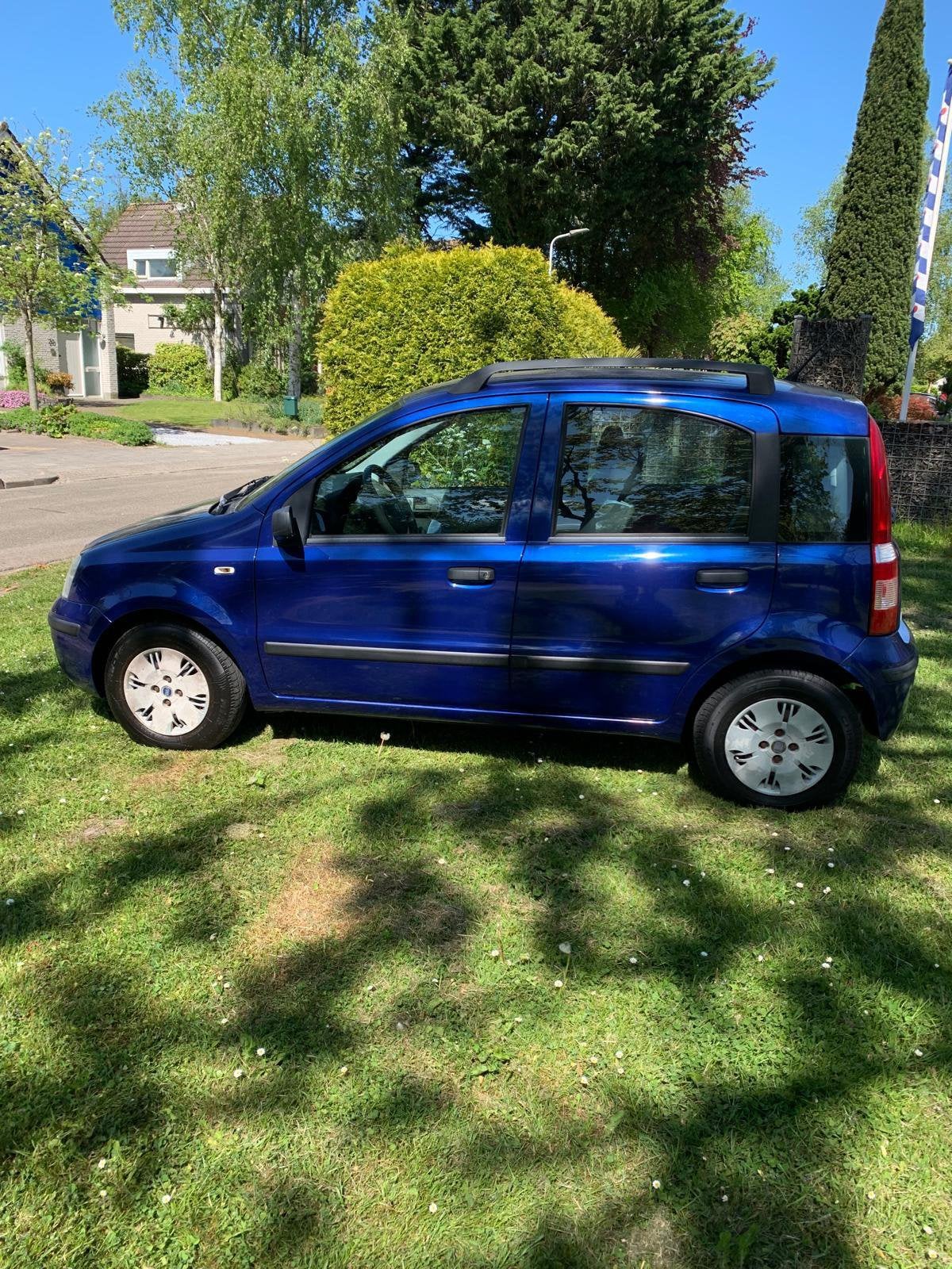 Fiat Panda 1.2 Dualogic 2007 Blauw LPG-G3 hoge instap zuinig, Voorwielaandrijving, Origineel Nederlands, Handgeschakeld, Particulier