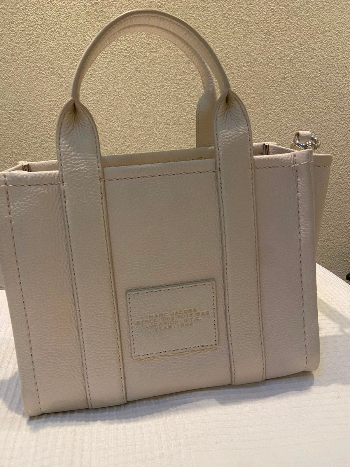 Marc jacobs “the tote bag”, Ophalen of Verzenden, Nieuw, Beige, Handtas