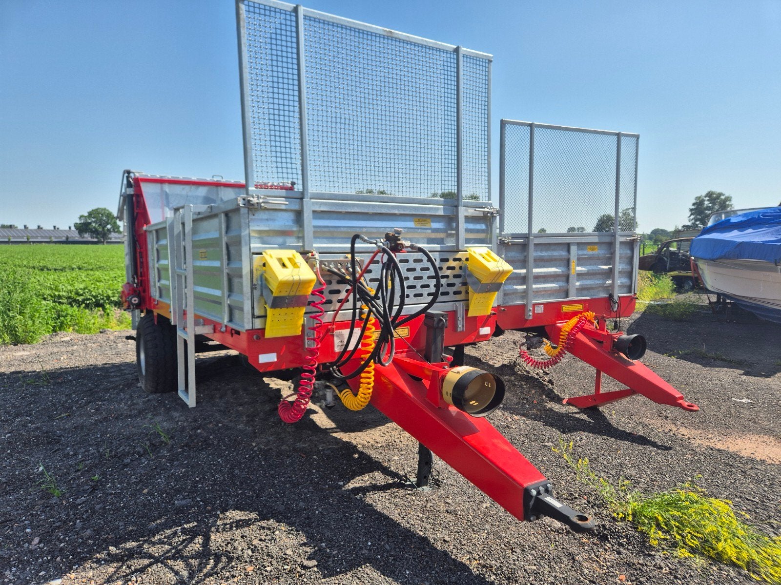 Jolmet Mestverspreider 4.5 ton Breedstrooier - Nieuw, Ophalen, Akkerbouw, Gewasbescherming en Bemesting