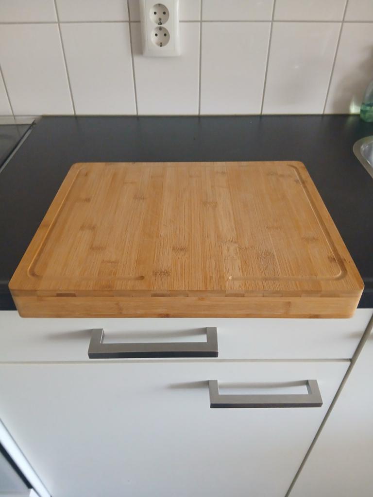 Grote houten snijplank, Minder dan 50 cm, Ophalen of Verzenden, Zo goed als nieuw, Minder dan 100 cm