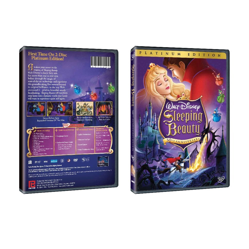 Sleeping Beauty Platinum Edition 2XDVD, Europees, Tekenfilm, Verzenden, Alle leeftijden