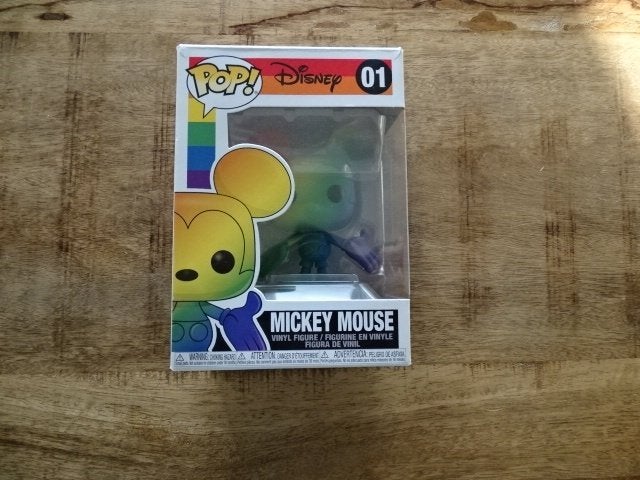 Funko Pop Disney Mickey Mouse Pride nummer 1 NIEUW, Ophalen of Verzenden, Mickey Mouse, Nieuw, Beeldje of Figuurtje