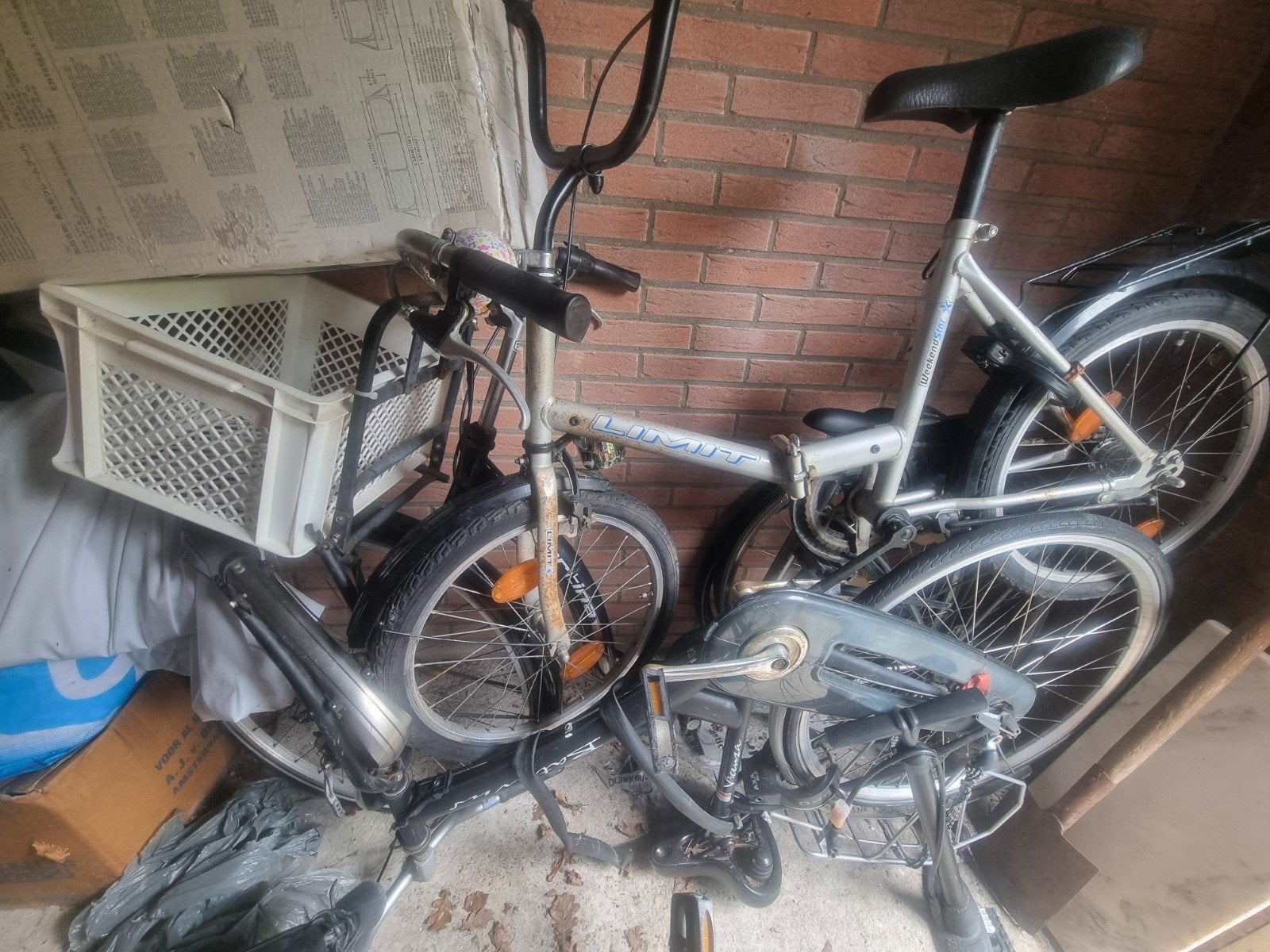 Fietsen opknappers 2 stuks, Ophalen, Gebruikt