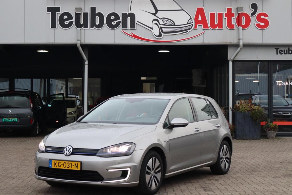 Volkswagen e-Golf e-Golf SOH 83%, Navigatie, Climate control, Auto's, Volkswagen, Bedrijf, Te koop, Golf, ABS, Airbags, Airconditioning