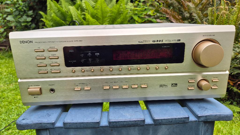 Denon AVR-1801 Surround receiver / versterker, Ophalen, Gebruikt, Denon, 60 tot 120 watt