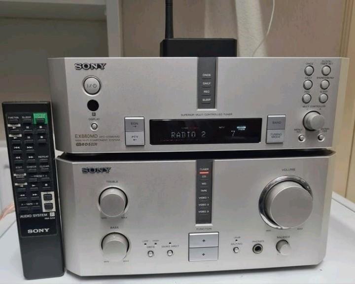 Sony stereo set ex-880 + bluetooth + afstandsbediening, Ophalen of Verzenden, Sony