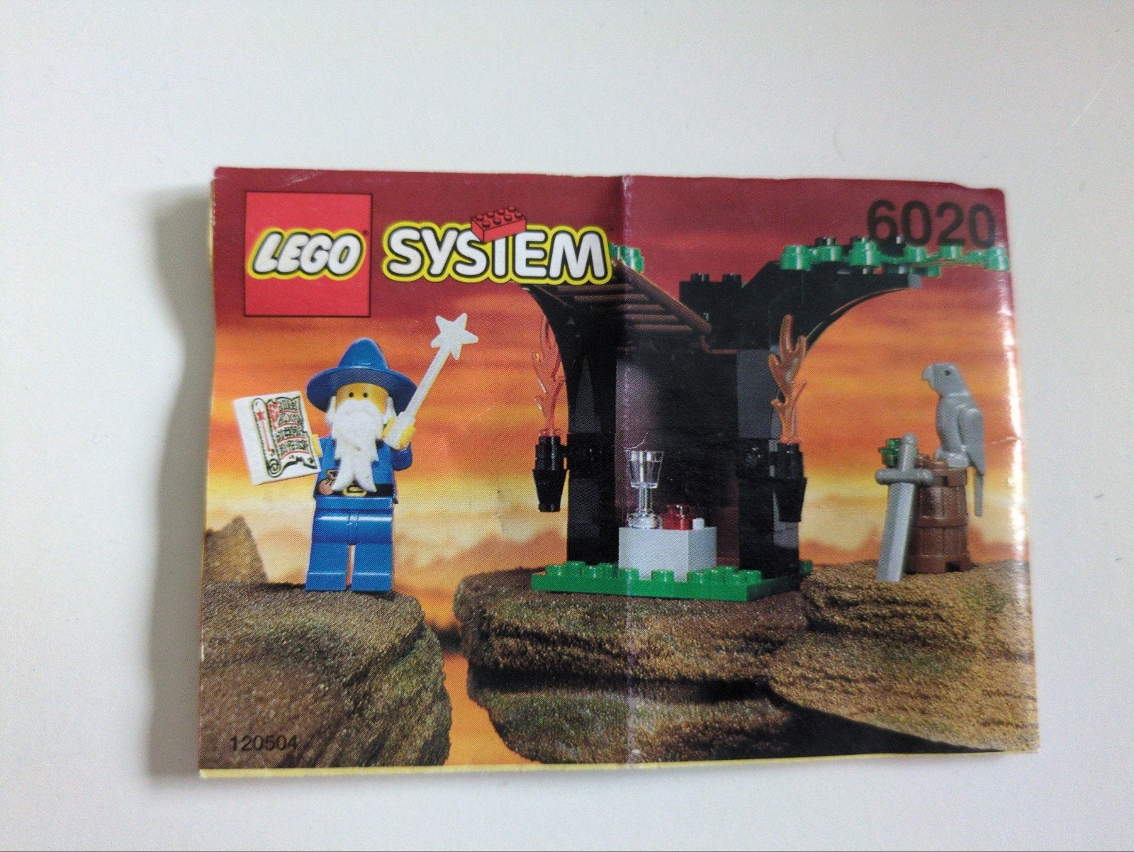 Lego 6020: Castle: Dragon Knights Magic shop, Avontuur en Actie, 1 speler, Ophalen of Verzenden, Zo goed als nieuw