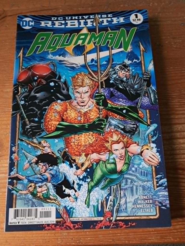 Aquaman rebirth #1, Boeken, Strips | Comics, Amerika, Zo goed als nieuw, DC Comics, Ophalen