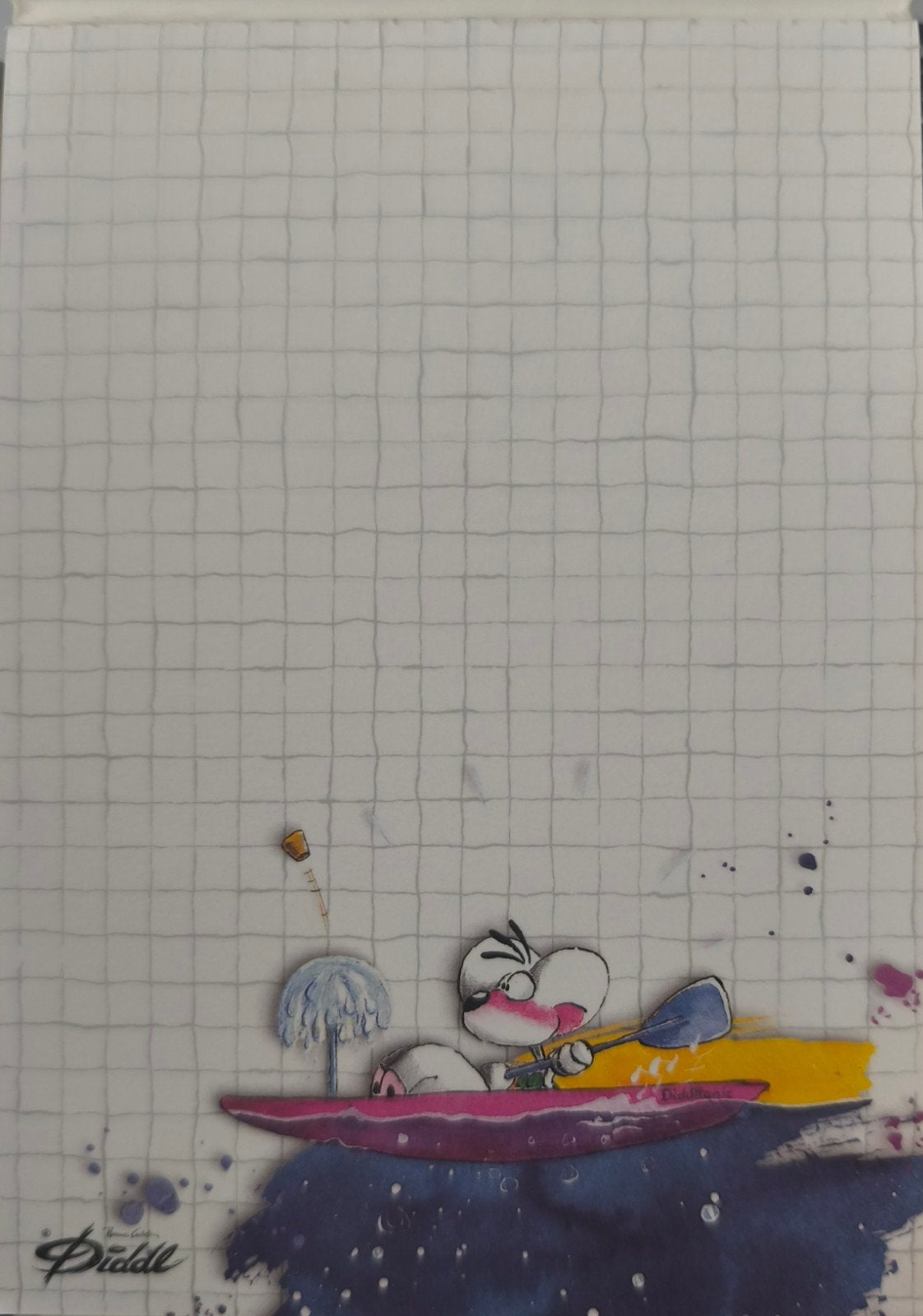 Diddl blaadje ( A6 wit 32 ), Verzenden, Papier, Kaart of Schrift