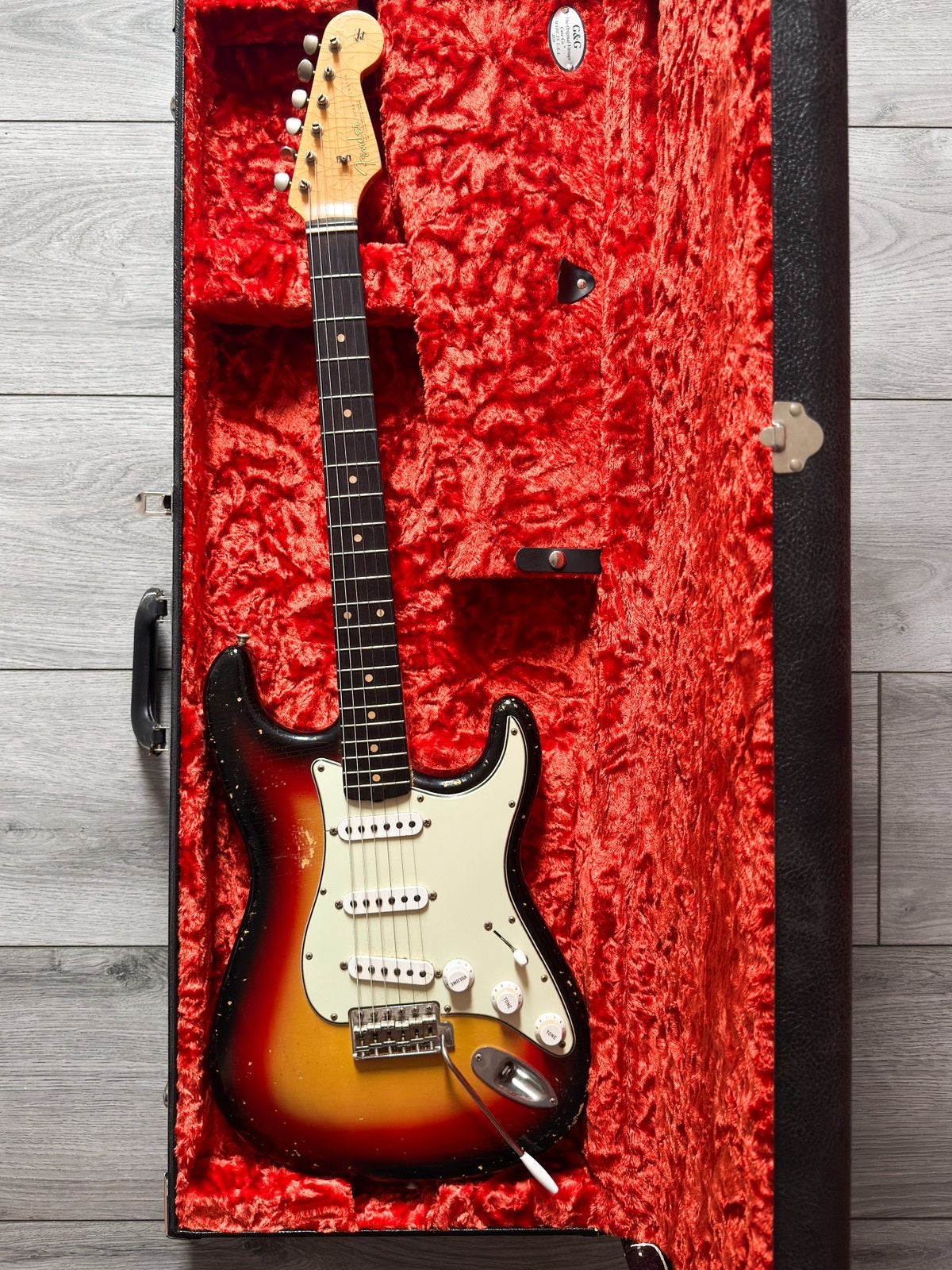 Relic 60s strat, Muziek en Instrumenten, Snaarinstrumenten | Gitaren | Elektrisch, Ophalen, Zo goed als nieuw, Solid body, Fender