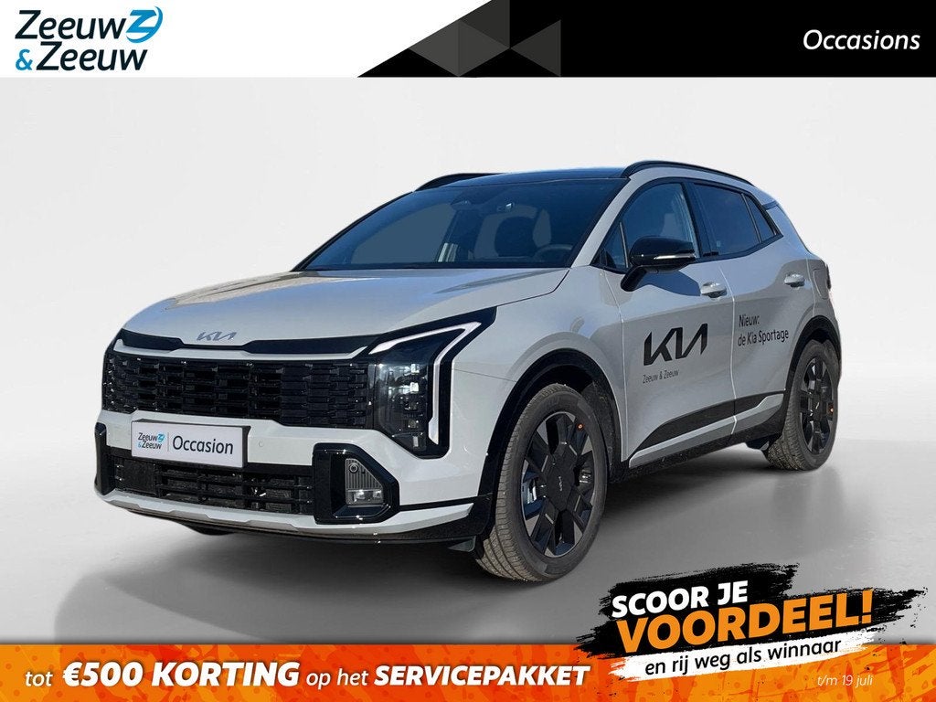 Kia Sportage 1.6 T-GDi Plug-in Hybrid GT-Line | PHEV | Navig, Auto's, Kia, Bedrijf, Te koop, Sportage, ABS, Achteruitrijcamera