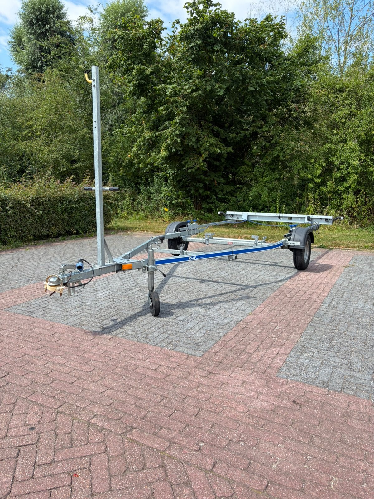 Kalf Combi Medium 350-10 trailer (2021): Splash, ILCA/Laser, Ophalen, Minder dan 1500 kg, Open zeilboottrailer, Minder dan 6 meter