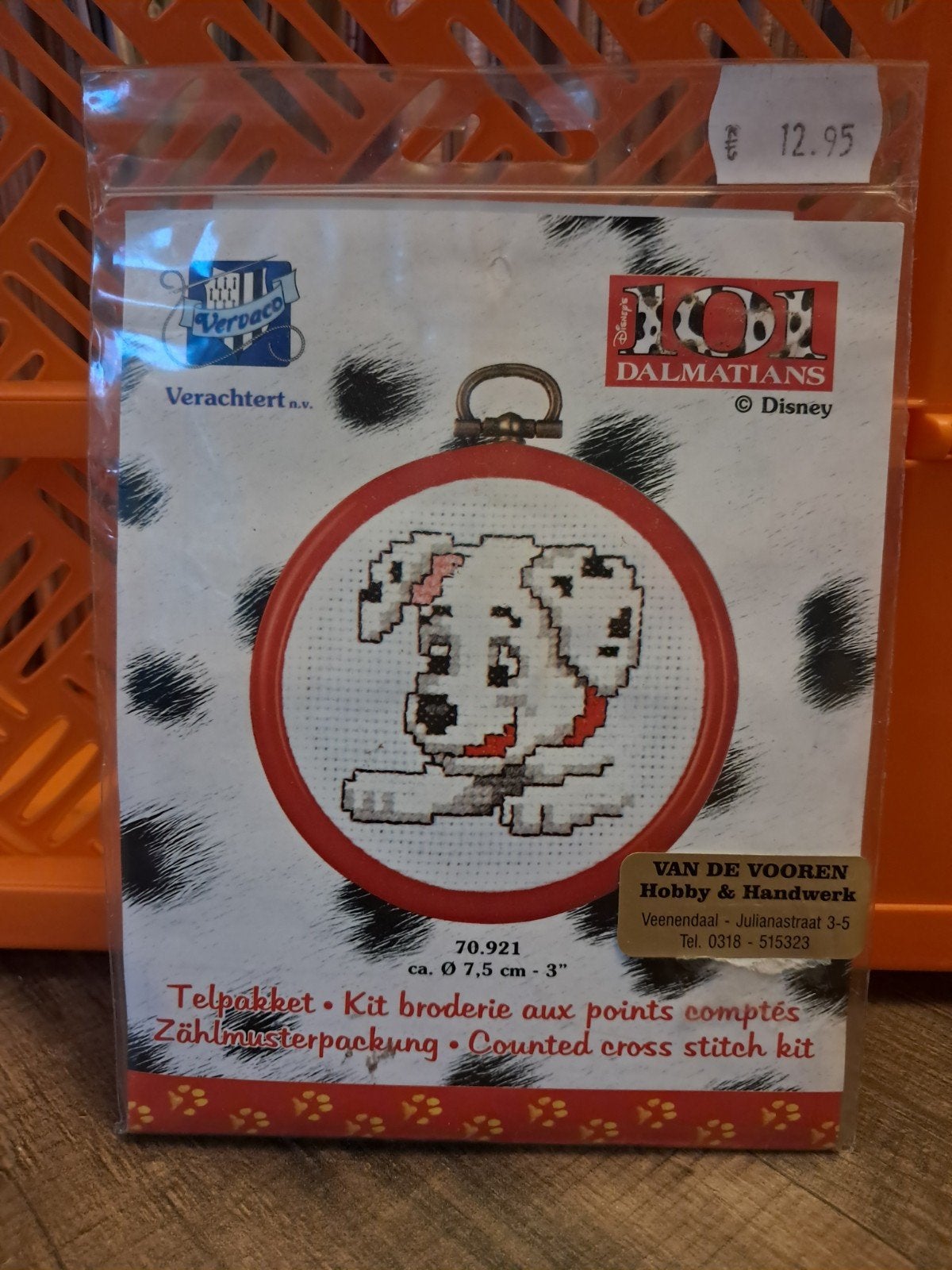 Disney 101 Dalmatiërs Telpakket - Borduurpakket, Ophalen of Verzenden, Nieuw, Handborduren, Borduurpakket