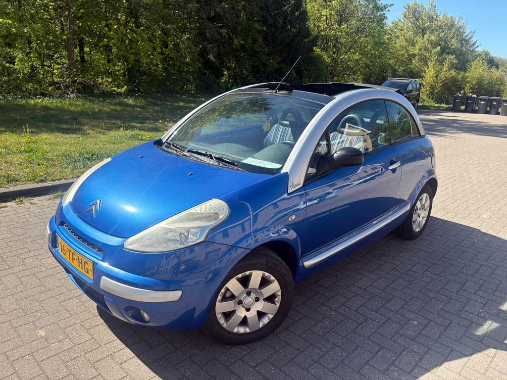 Citroën C3 1.4 I Pluriel Cabrio Airco Cruise Climate, Auto's, Voorwielaandrijving, 15 km/l, 1360 cc, 49 €/maand
