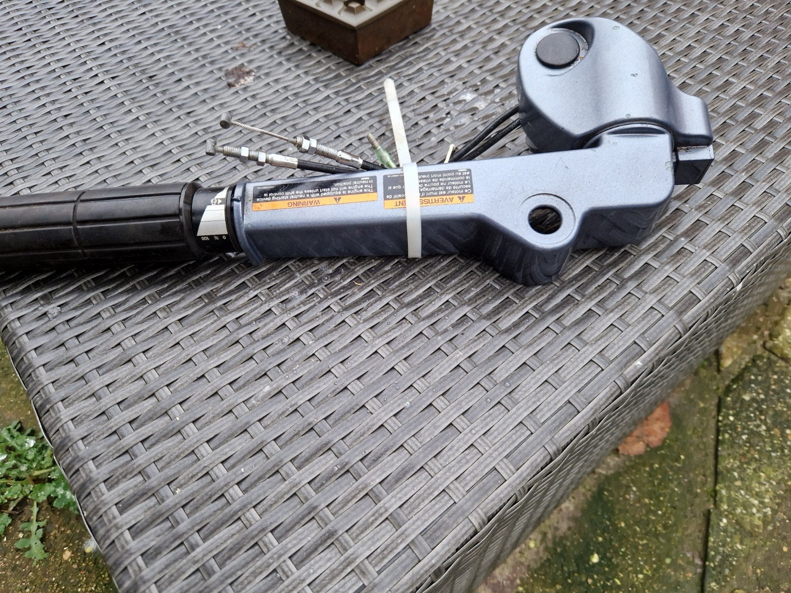 Stuurknuppel Yamaha 6.8.9.9 Buitenboordmotor, Ophalen, Gebruikt, Motor en Techniek