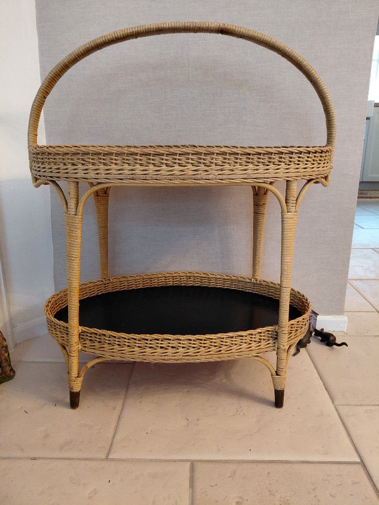 Thee tafeltje, Ophalen, Minder dan 55 cm, Zo goed als nieuw, 60 cm of meer