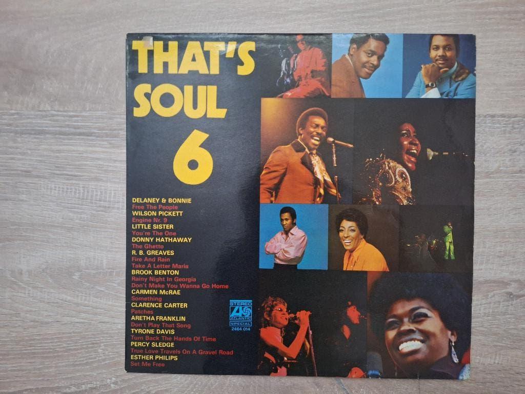 Diverse artiesten - That's Soul 6, Cd's en Dvd's, Vinyl | R&B en Soul, Gebruikt, Ophalen of Verzenden, 1970 - 1979, Soul of Nu Soul