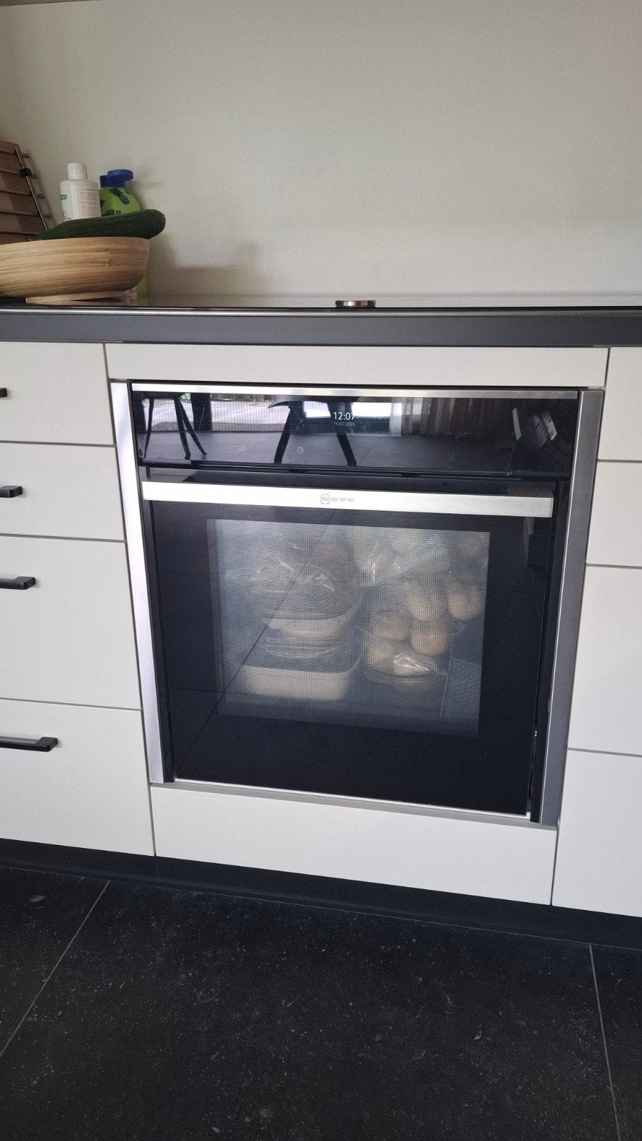NEFF stoom oven B48FT68N1 GERESERVEERD, Ophalen, Zo goed als nieuw, Stoom