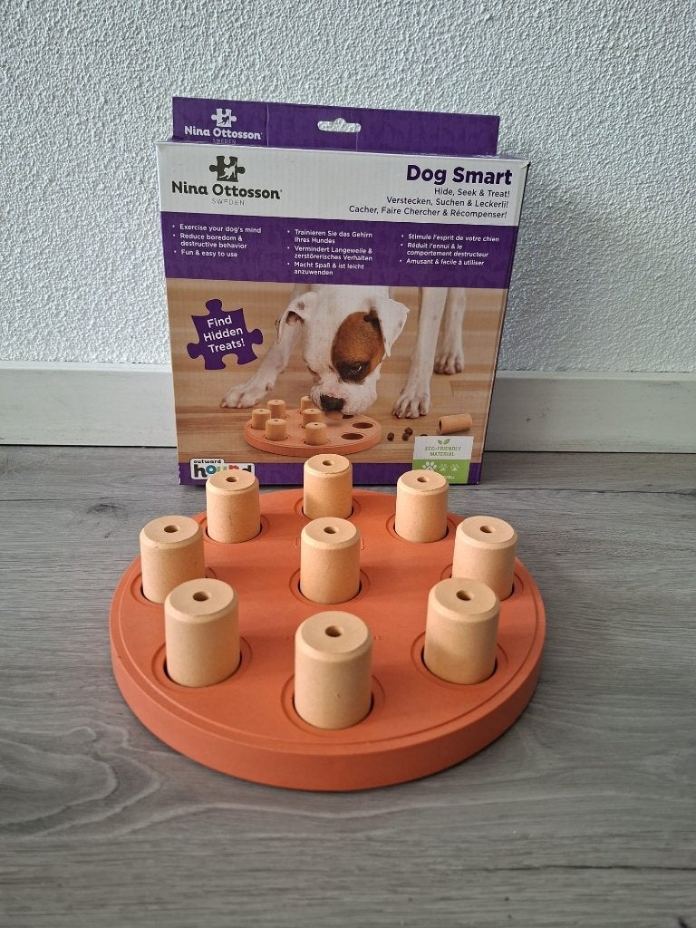 Nina Ottosson Dog Smart hondenspel, Ophalen of Verzenden, Zo goed als nieuw, Intelligentiespeelgoed, Nina Ottosson