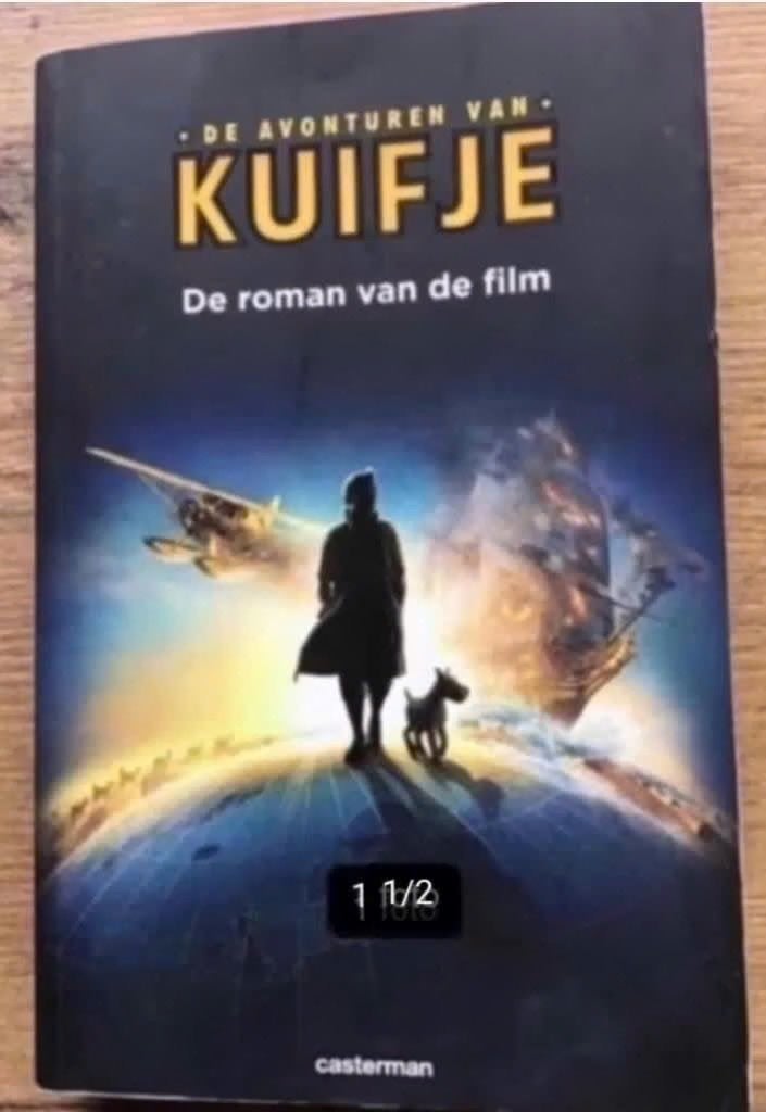 De avonturen van Kuifje;de roman van de film., Eén stripboek, Ophalen of Verzenden, Gelezen