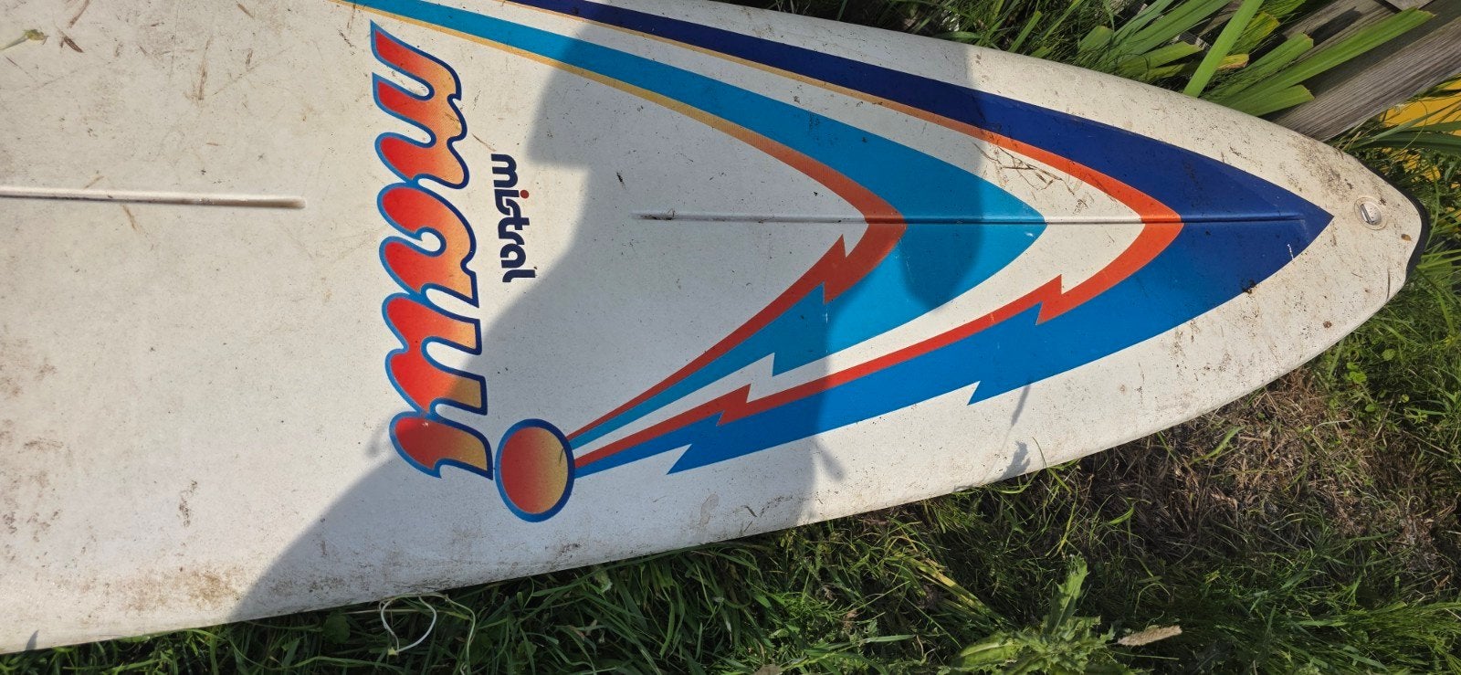 Mistral Maui surfplank met compleet kinderzeil 2.5, Ophalen, Gebruikt, 300 cm of meer, Plank