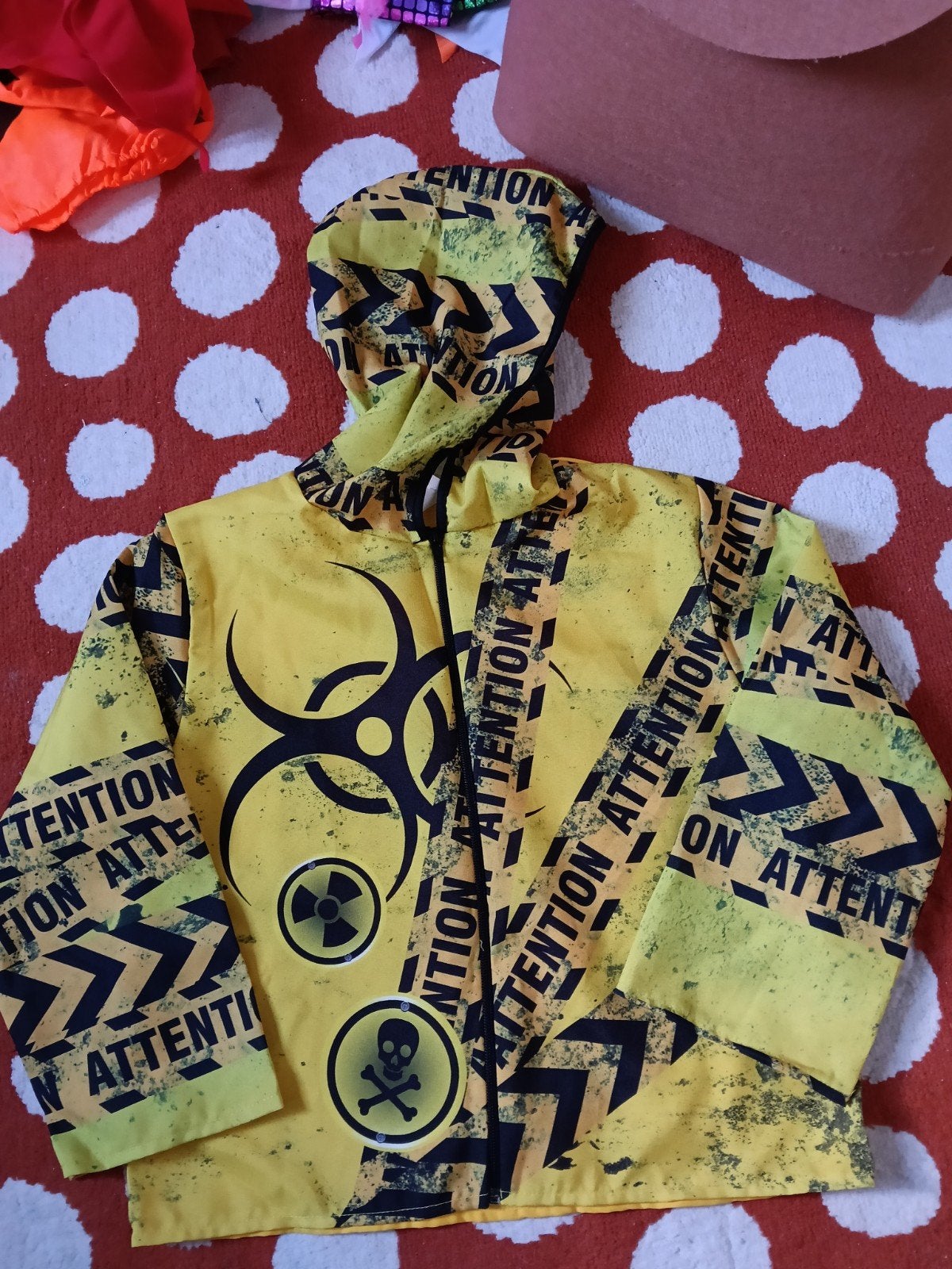 Gevaarlijk Goed Kostuum - Biohazard Halloween Carnaval, Ophalen of Verzenden, Nieuw, 158 t/m 164, Jongen of Meisje