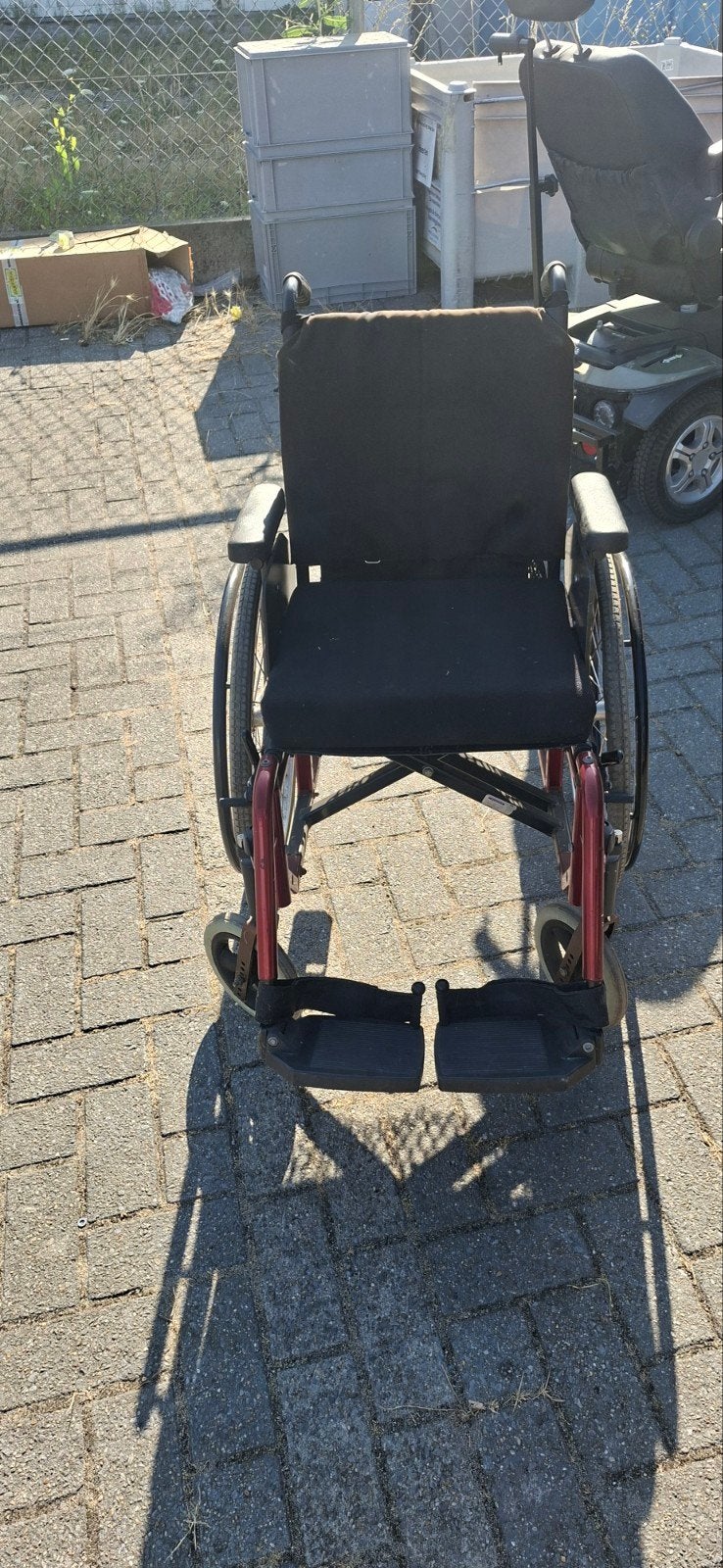 Handbewogen rolstoel in topstaat, Ophalen, Duwrolstoel