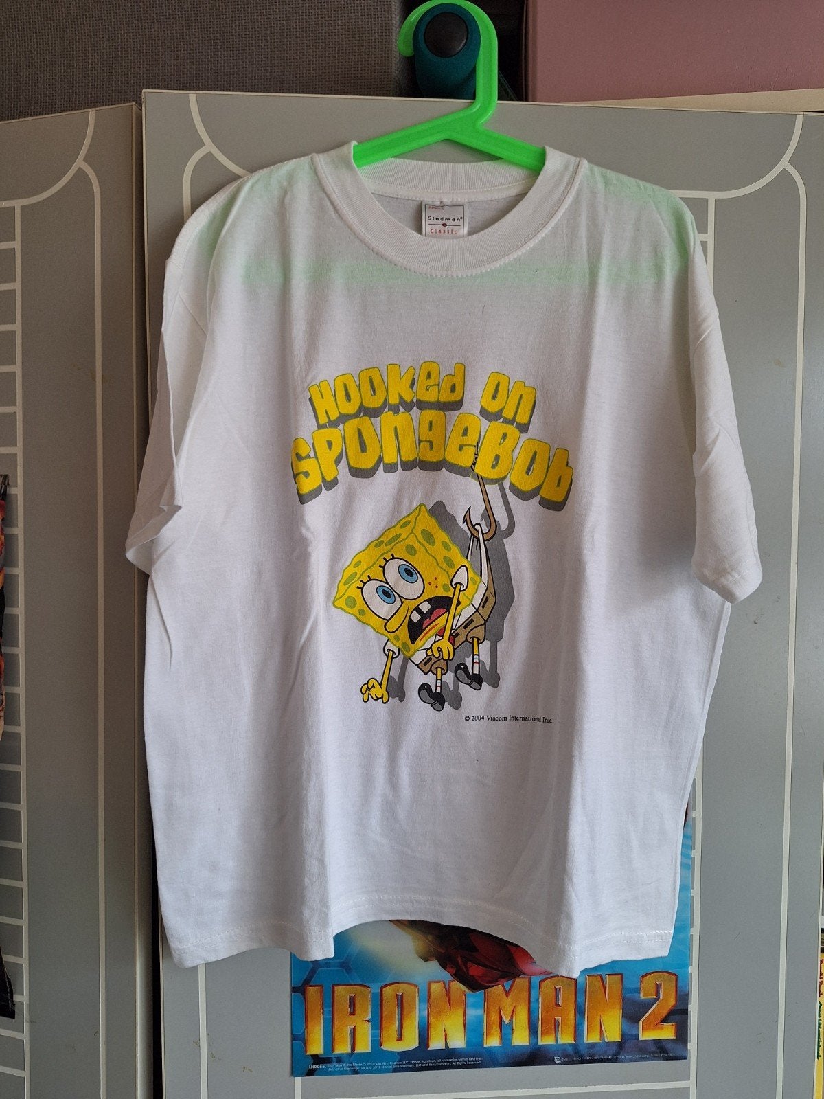 Sponge Bob t-shirt mt 134/140, Ophalen of Verzenden, Zo goed als nieuw, Shirt of Longsleeve, Stedman