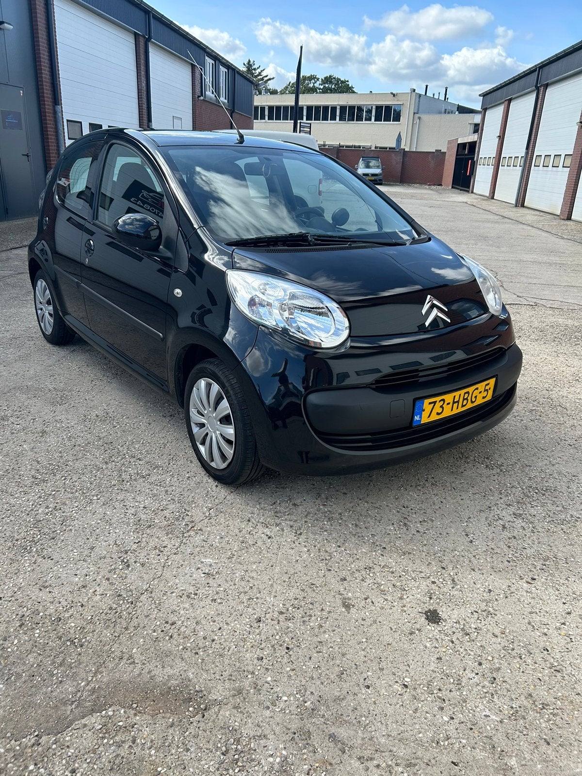 Citroën C1 1.0 5-DRS 2008 Zwart, Voorwielaandrijving, Stof, Zwart, 4 stoelen