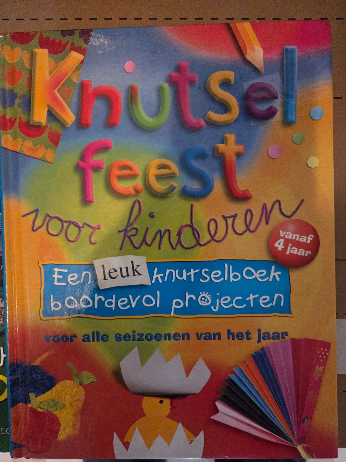 Knutselfeest voor kinderen: Een leuk knutselboek, Ophalen of Verzenden, Zo goed als nieuw, Onbekend, Non-fictie