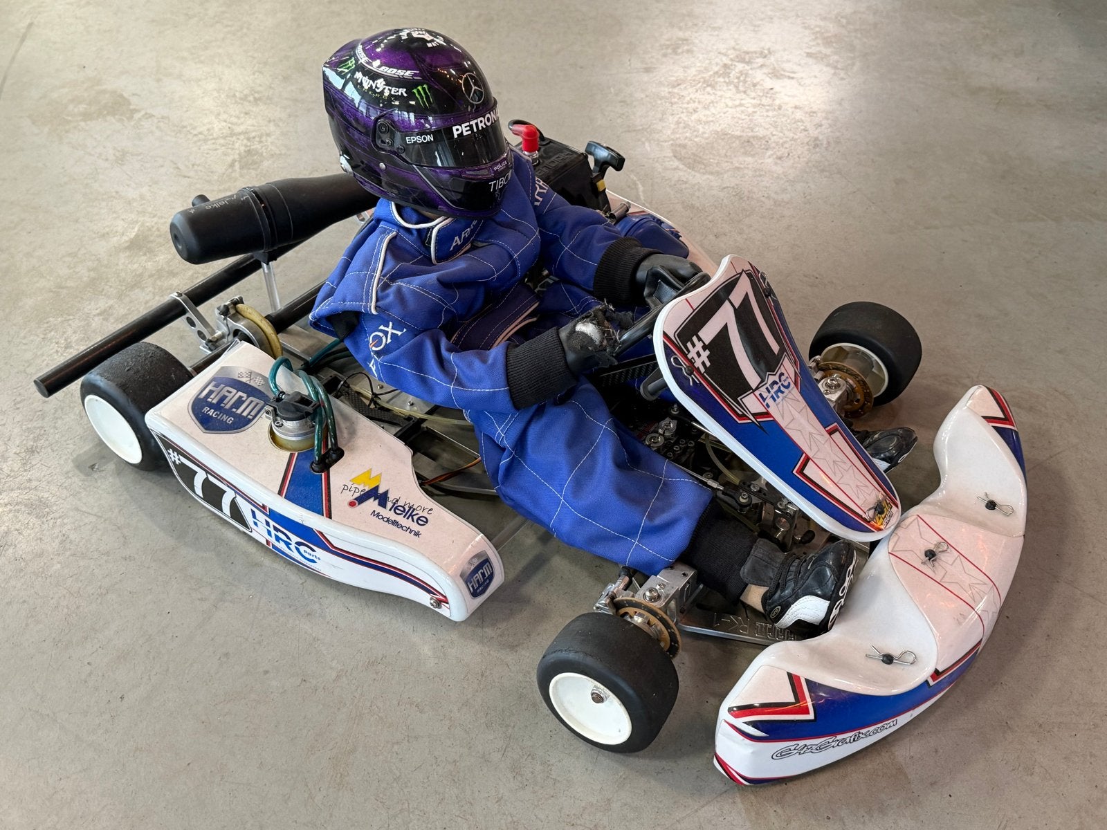 HARM RK-1 RC Kart 1:2,5 met 26cc Zenoah motor + zender, Overige merken, Gebruikt, Auto, Mail