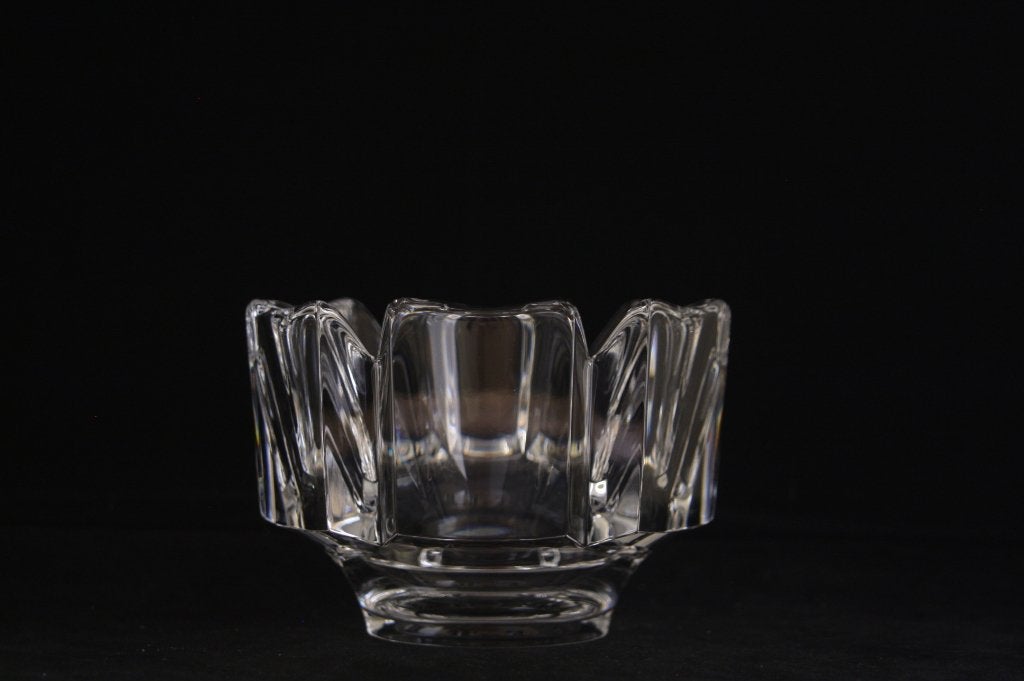 Orrefors Sweden - Corona - Lars Hellsten - Gesigneerd - 1978, Schaal, Ophalen of Verzenden, Overige vormen, Glas
