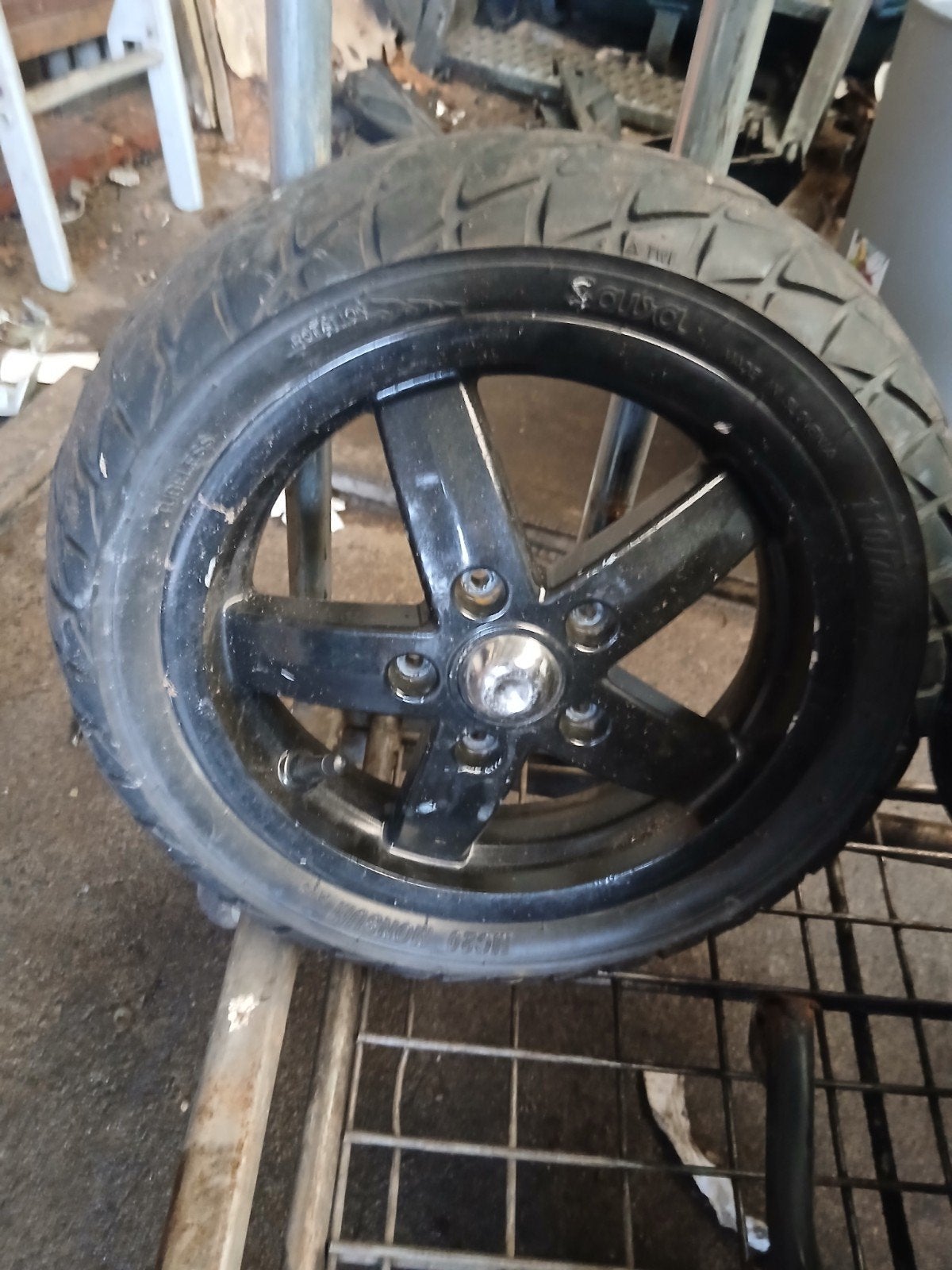 Vespa lx s voorvelg zwart, Ophalen of Verzenden, Overige typen, Vespa