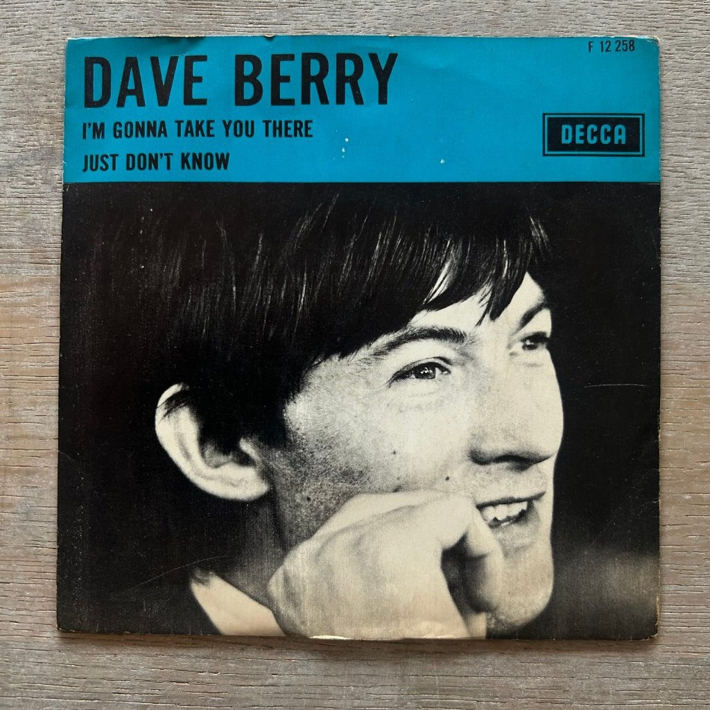Dave Berry - I'm gonna take you there + Just don't know HITS, Cd's en Dvd's, Vinyl Singles, Ophalen, 7 inch, Zo goed als nieuw