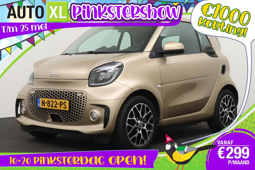 Smart Fortwo EQ Comfort PLUS Carplay Camera Stoelverwarming, Automaat, Achterwielaandrijving, Zwart, Overige kleuren
