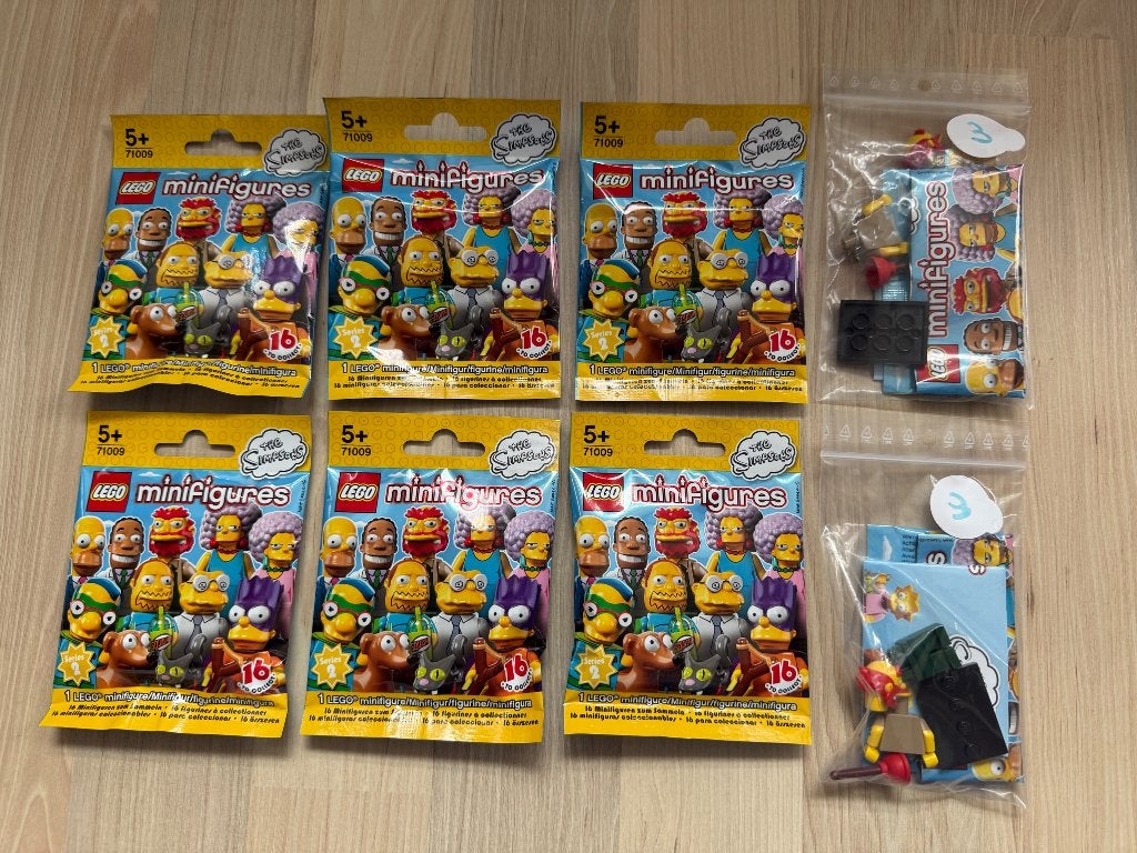 LEGO Simpsons series 2, Inclusief instructies, Overige thema's, Lego, Nieuw
