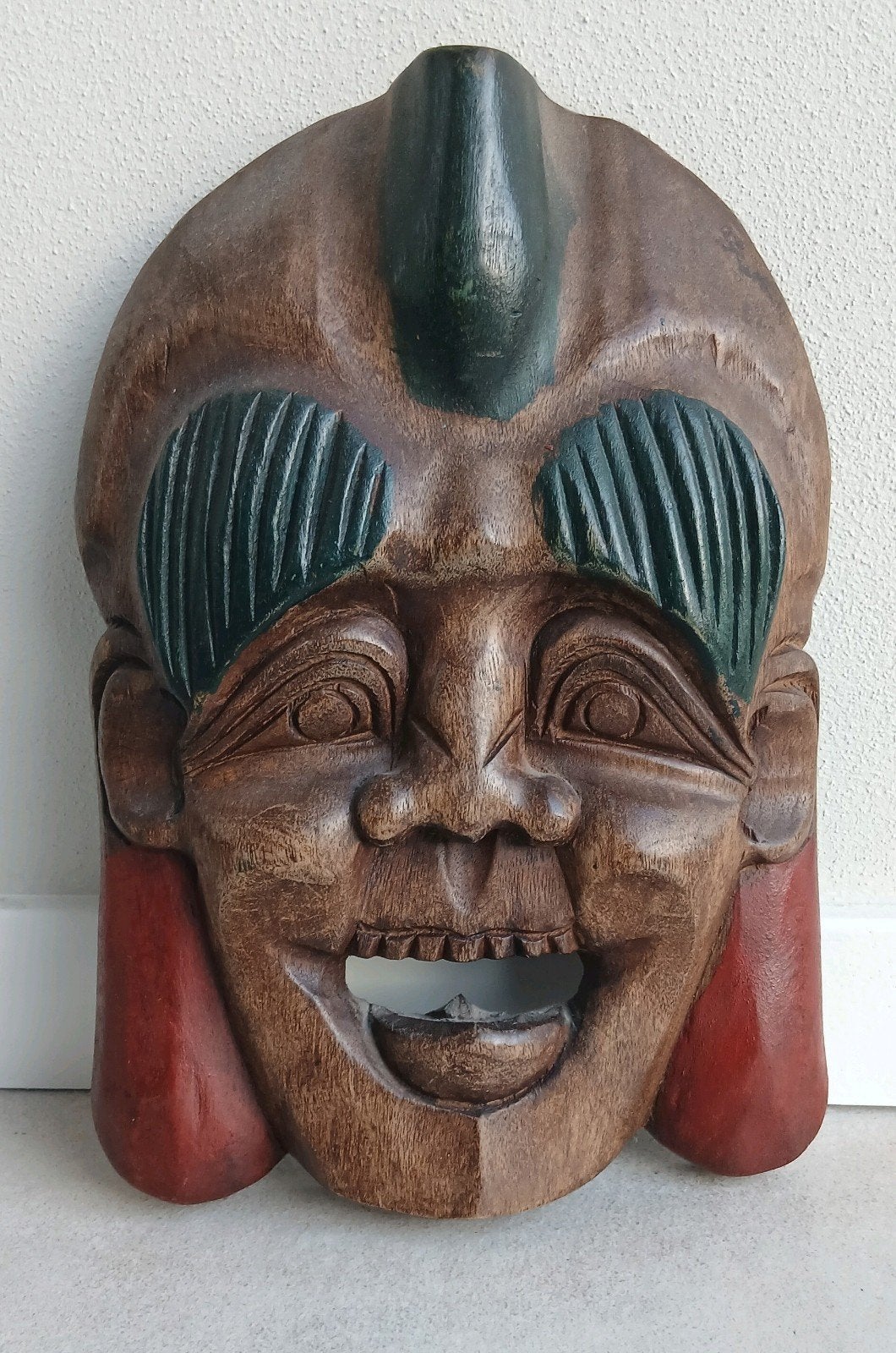diverse houtsnijwerk Afrika maskers + beeldjes, Verzamelen, Ophalen of Verzenden
