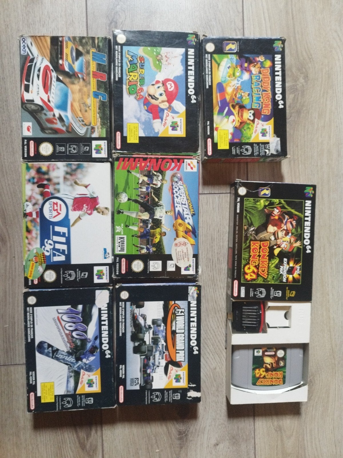8x cib n64 spellen, Avontuur en Actie, Verzenden, 1 speler, Zo goed als nieuw