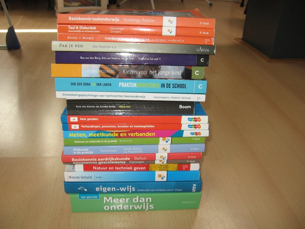 Pabo boeken 17 stuks, Boeken, Ophalen of Verzenden, Alpha, Zo goed als nieuw, HBO