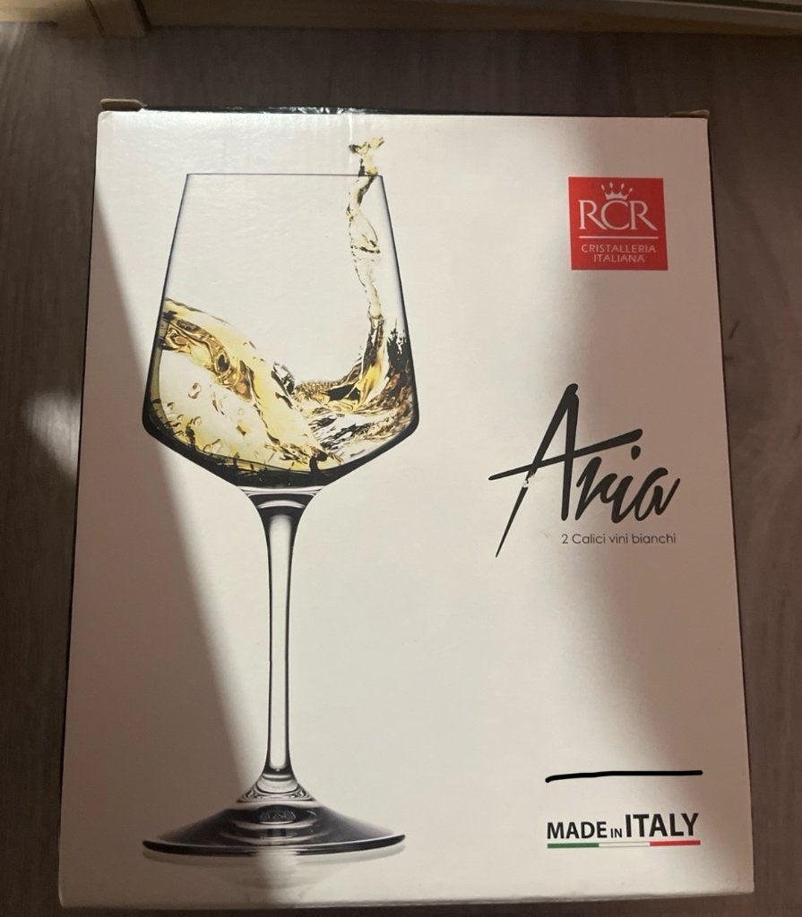 RCR wine glass, Ophalen of Verzenden, Nieuw, Overige typen