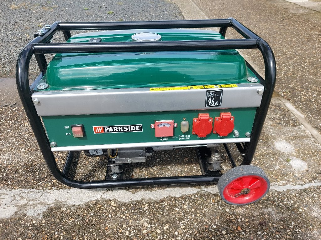 Parkside Aggregaat - als nieuw!, Ophalen, Zo goed als nieuw, Minder dan 5 kVA, Benzine