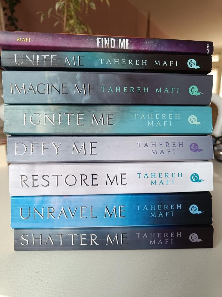 Shatter Me serie compleet met novellas Engelstalig, Boeken, Verzenden