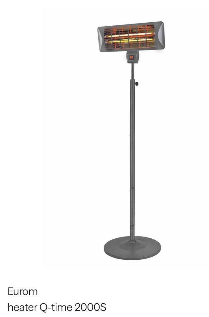 Te Huur: Eurom Heater Q-Time 2000S, Tuin en Terras, Terrasverwarmers, Ophalen
