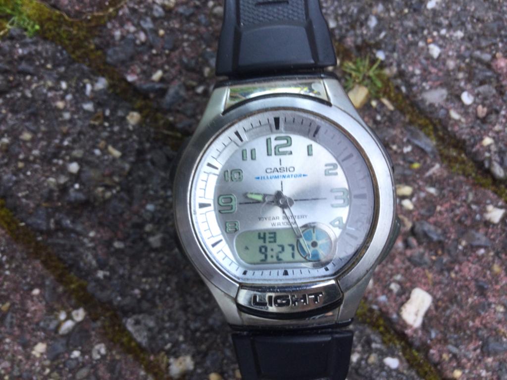 Casio horloge telememo 30, Ophalen of Verzenden, Zo goed als nieuw, Staal, Casio