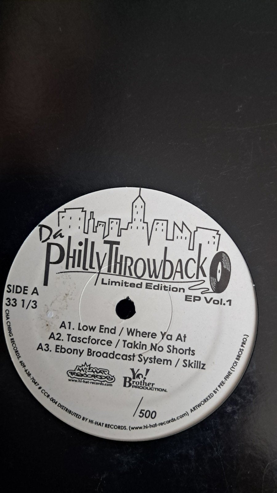 Da Philly Throwback Limited Edition EP Vol. 1 & 2 Vinyl, Ophalen of Verzenden, Zo goed als nieuw, EP, 12 inch