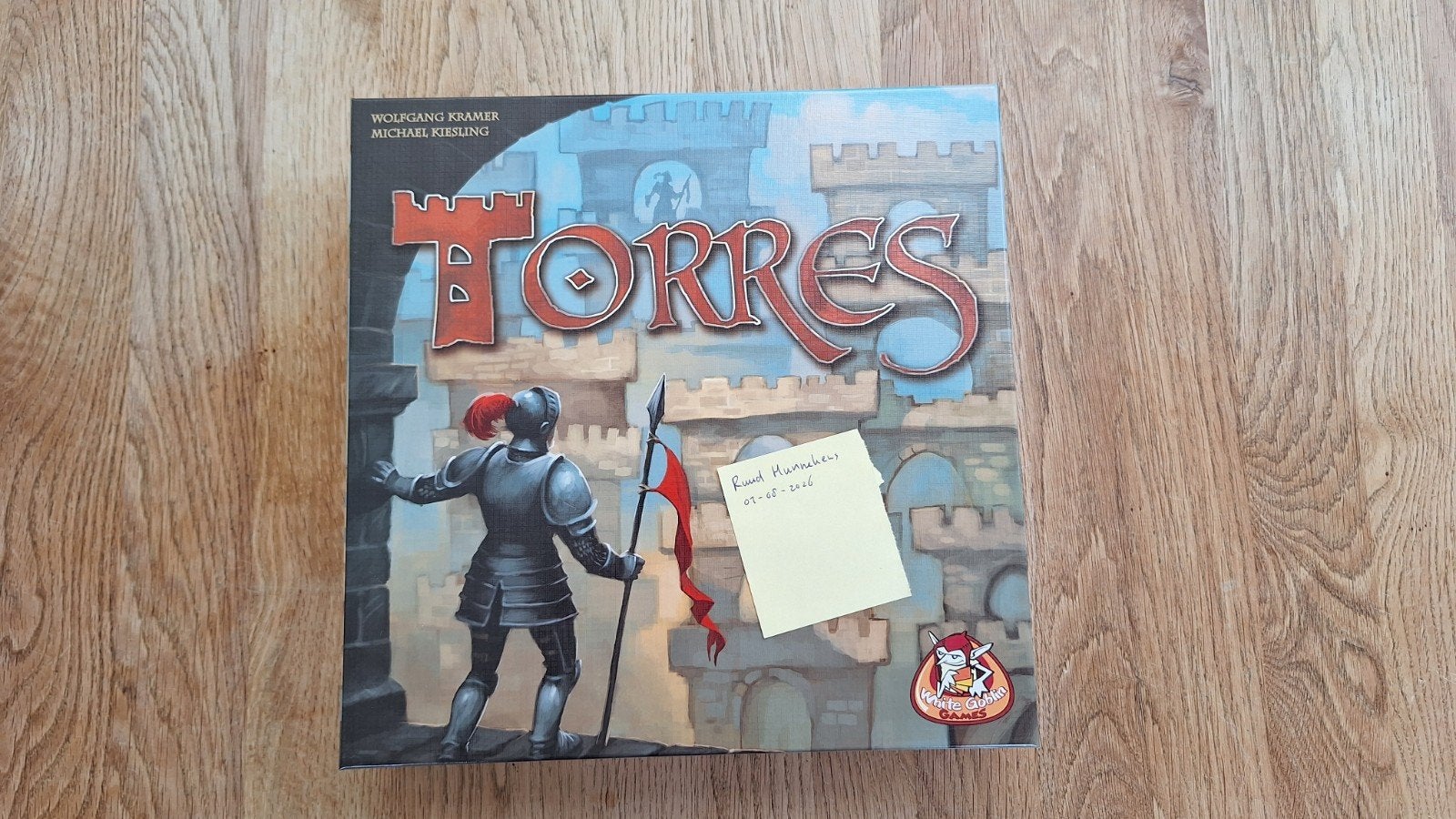 Torres bordspel - Strategisch bouwspel, Drie of vier spelers, Ophalen of Verzenden, Zo goed als nieuw, Wolfgang Kramer & Michael Kiesling